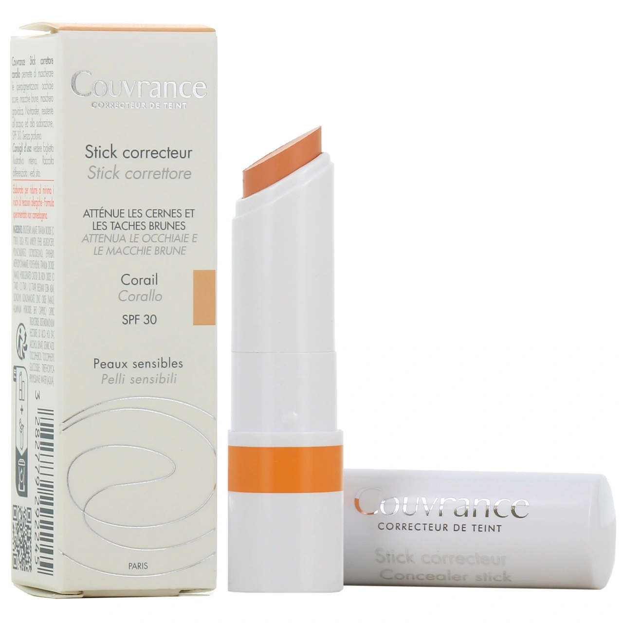 Avène Couvrance Stick Correcteur Jaune Vert Corail - Avène