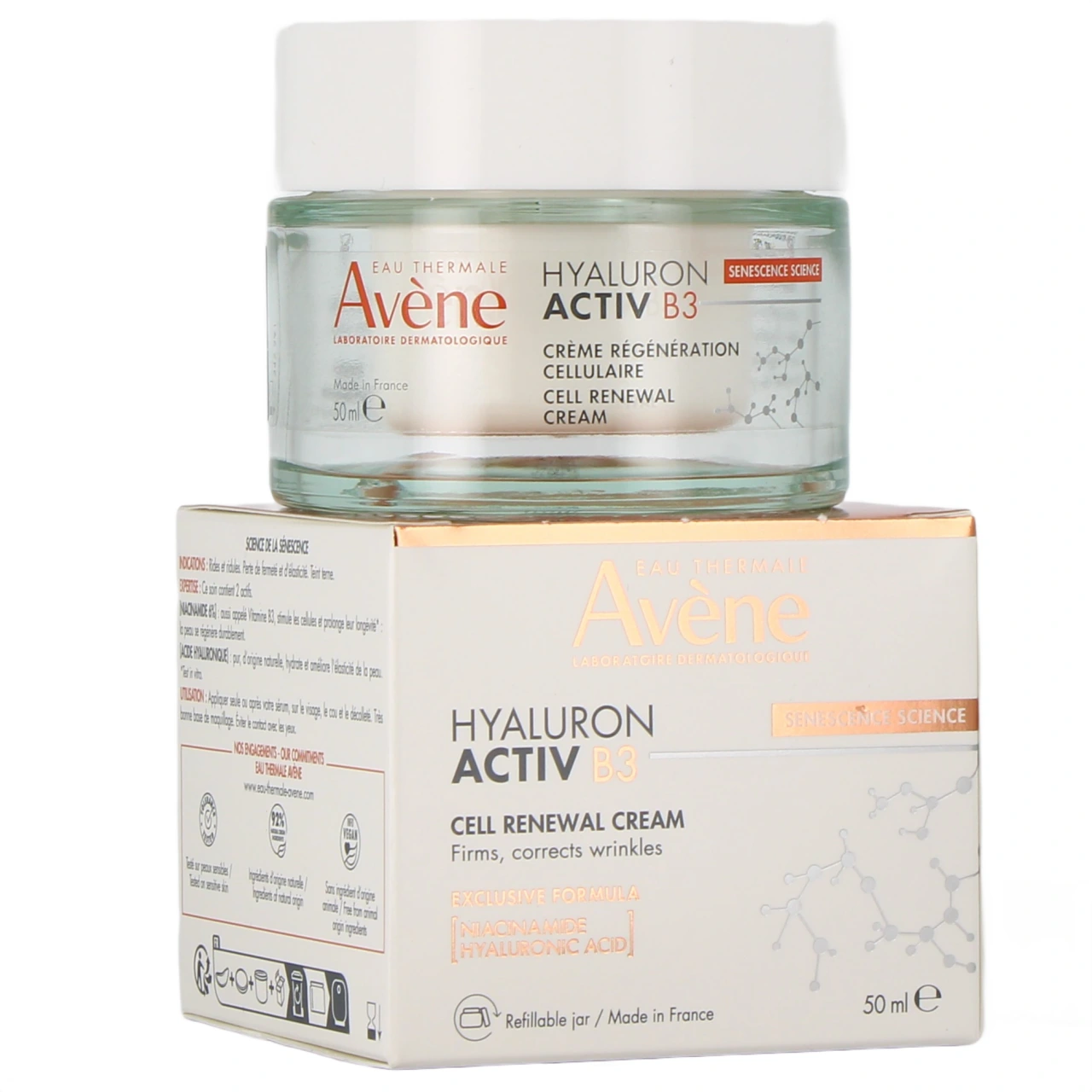 Avène Hyaluron Activ B3 Crème Régénération Cellulaire - Avène