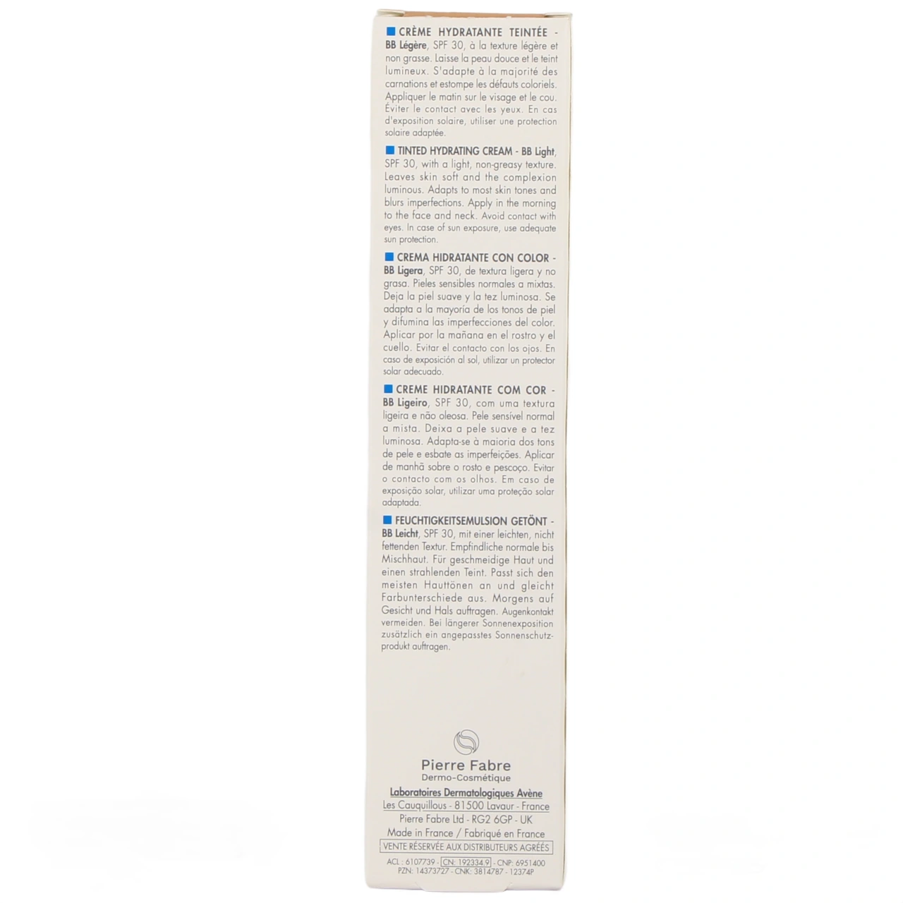 Avène Hydrance BB Crème Lumière SPF30 - Vue 3