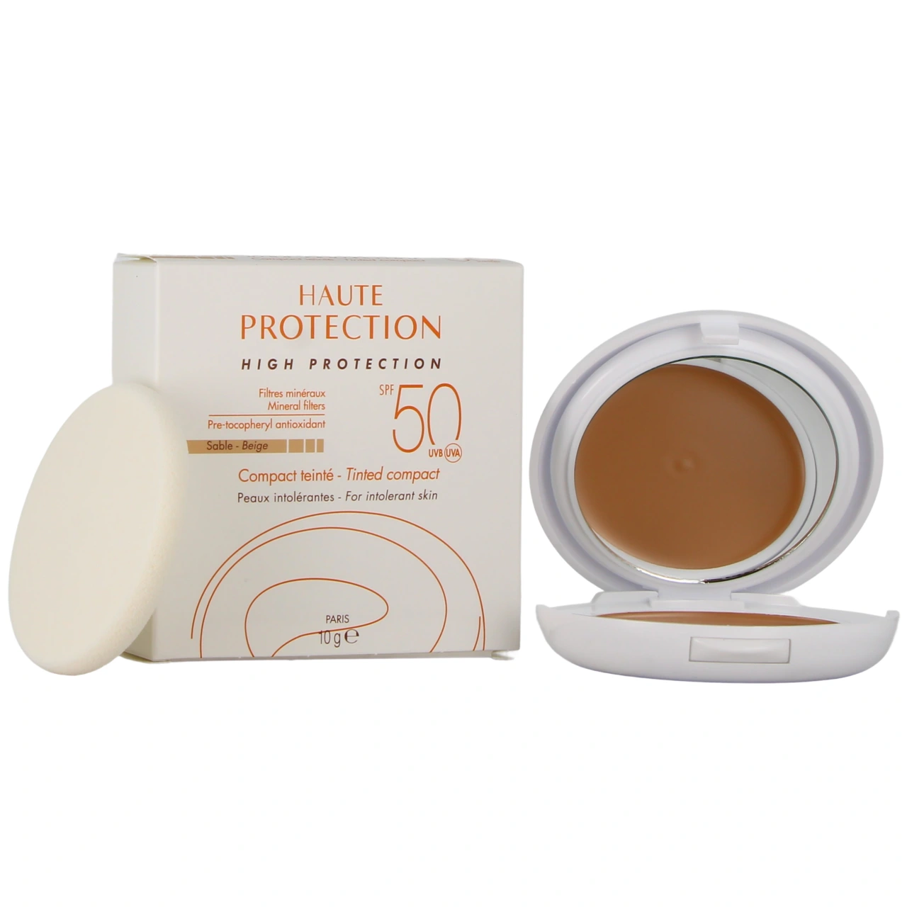 Avène Solaire Compact Teinté Haute Protection SPF50+ - Avène Solaires