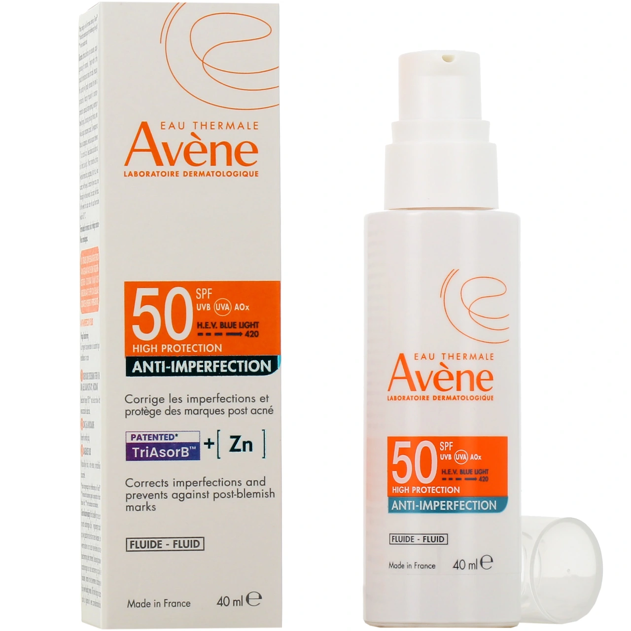 Avène Solaire Fluide Anti-Imperfections - Avène Solaires