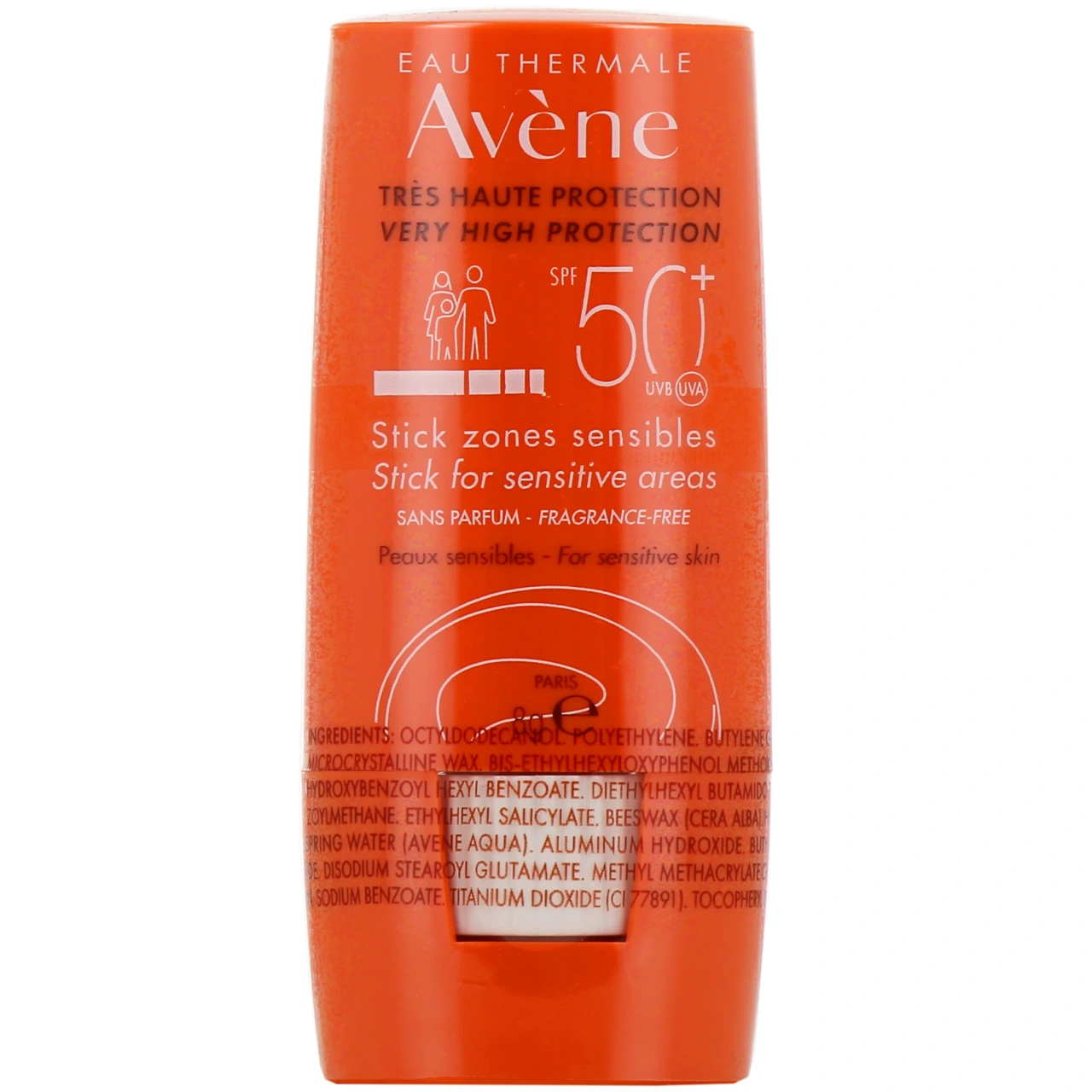 Avène Stick Solaire Zones Sensibles SPF50+ - Avène Solaires
