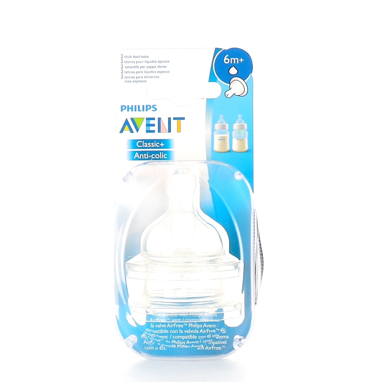 Avent Classic+ Tétines Anti-Colic - Vue 9