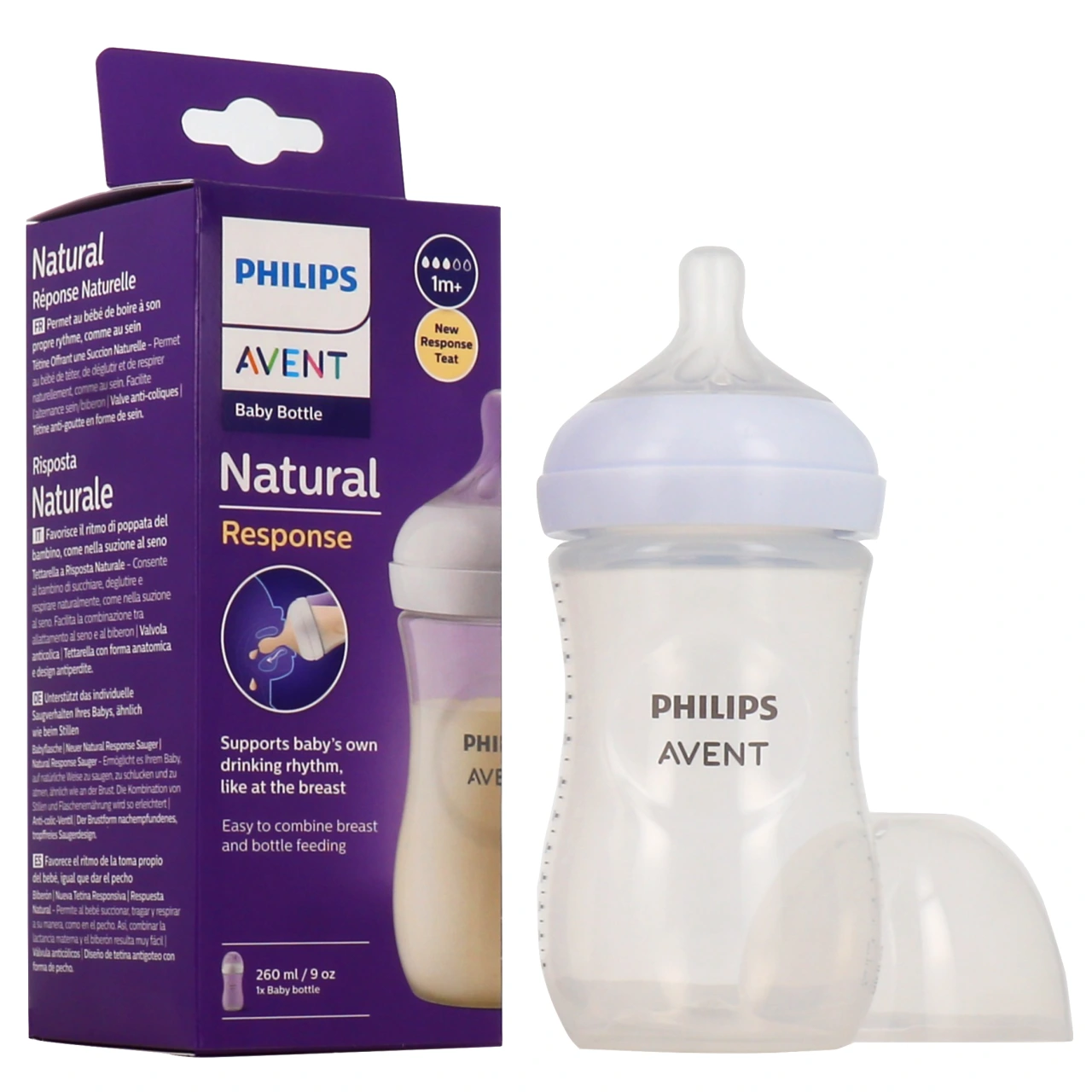 Avent Natural Response Biberon Plastique - Vue 4
