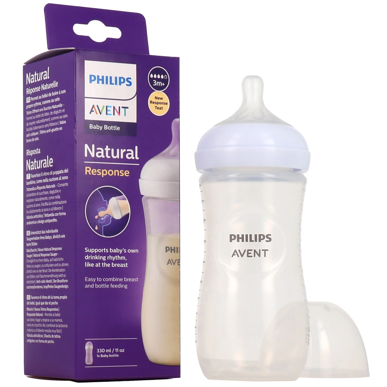 Avent Natural Response Biberon Plastique - Vue 7