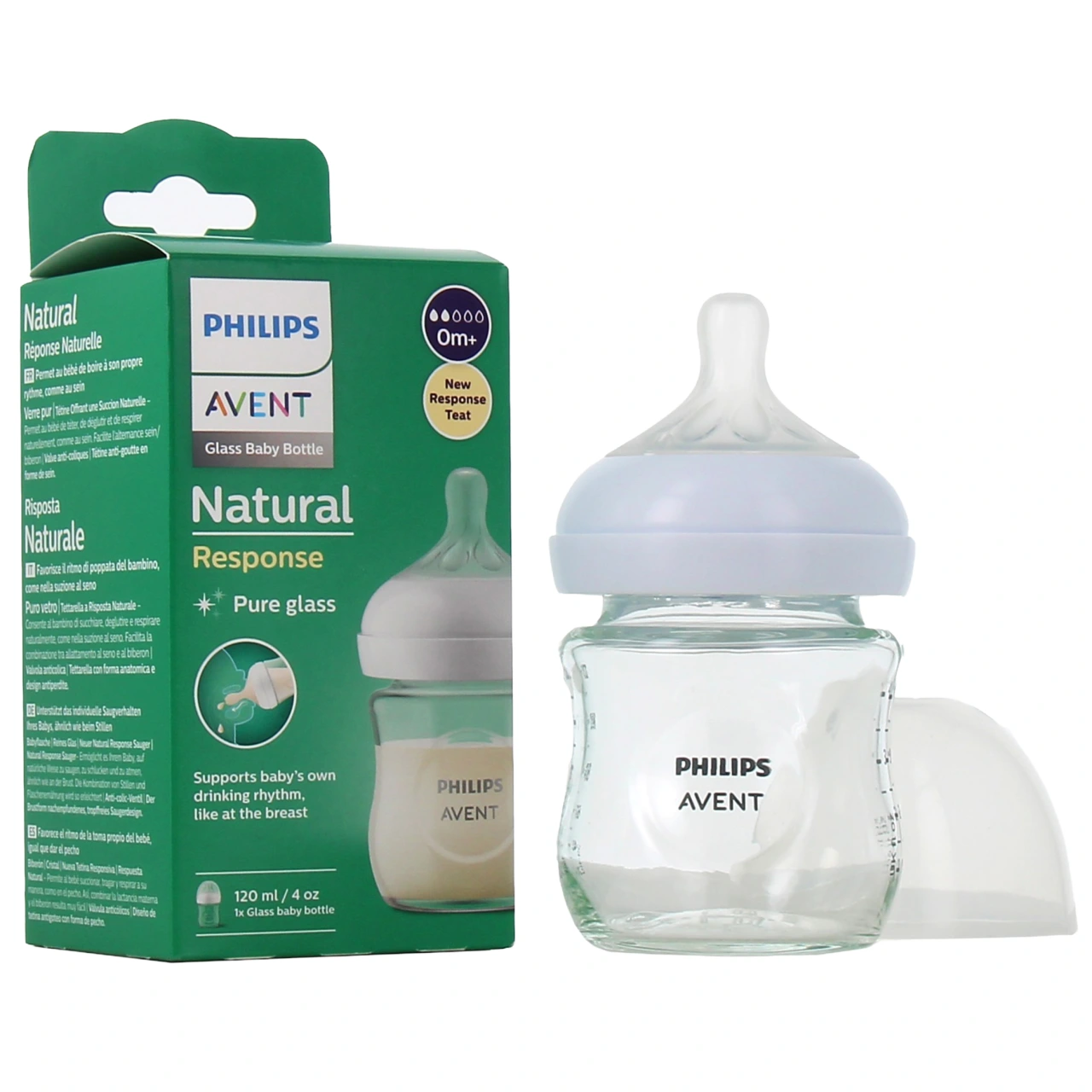 Avent Natural Response Pure Glass Biberon Verre - Vue 9
