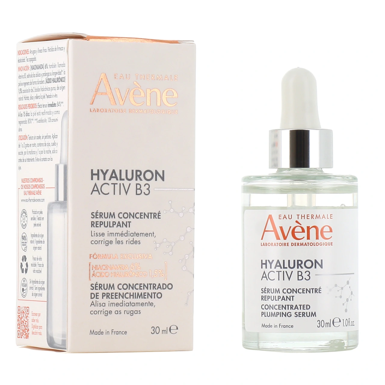 Avène Hyaluron Activ B3 Sérum Concentré Repulpant - Avène
