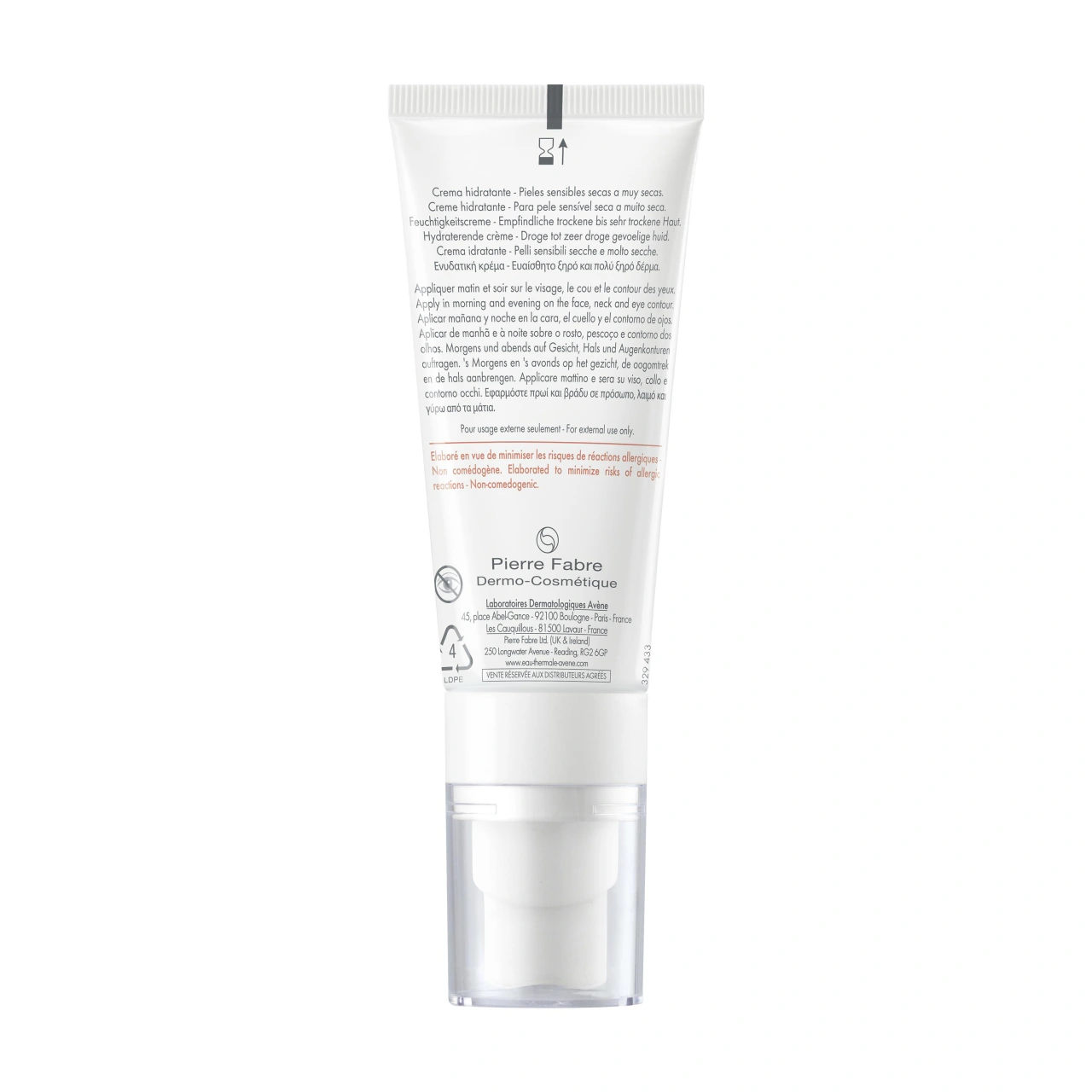 Avène Tolérance Hydra-10 Crème Hydratante - Vue 5