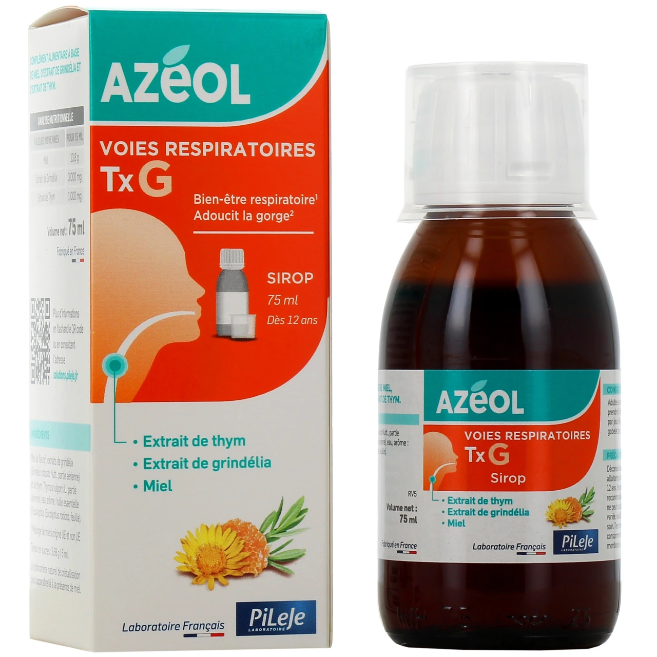 Azeol Sirop Bien-être respiratoire - PiLeJe