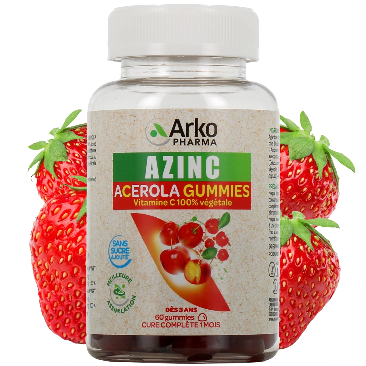 Azinc Acerola Gummies - Arkopharma