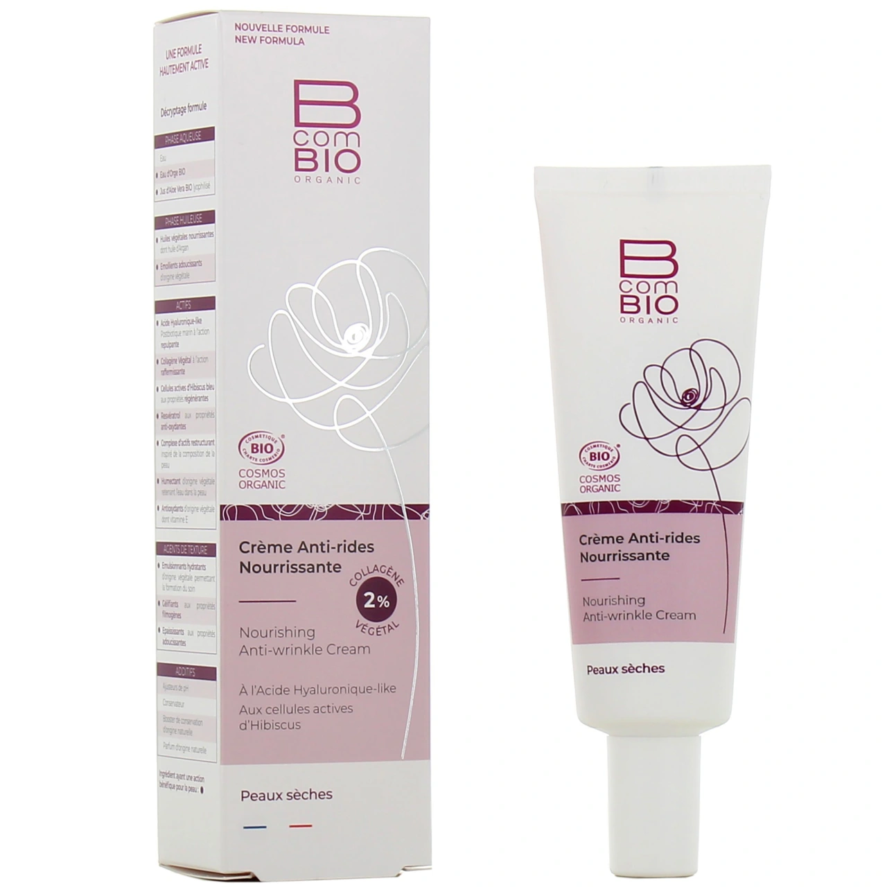 B Com Bio Crème Anti-Rides Nourrissante - B Com Bio