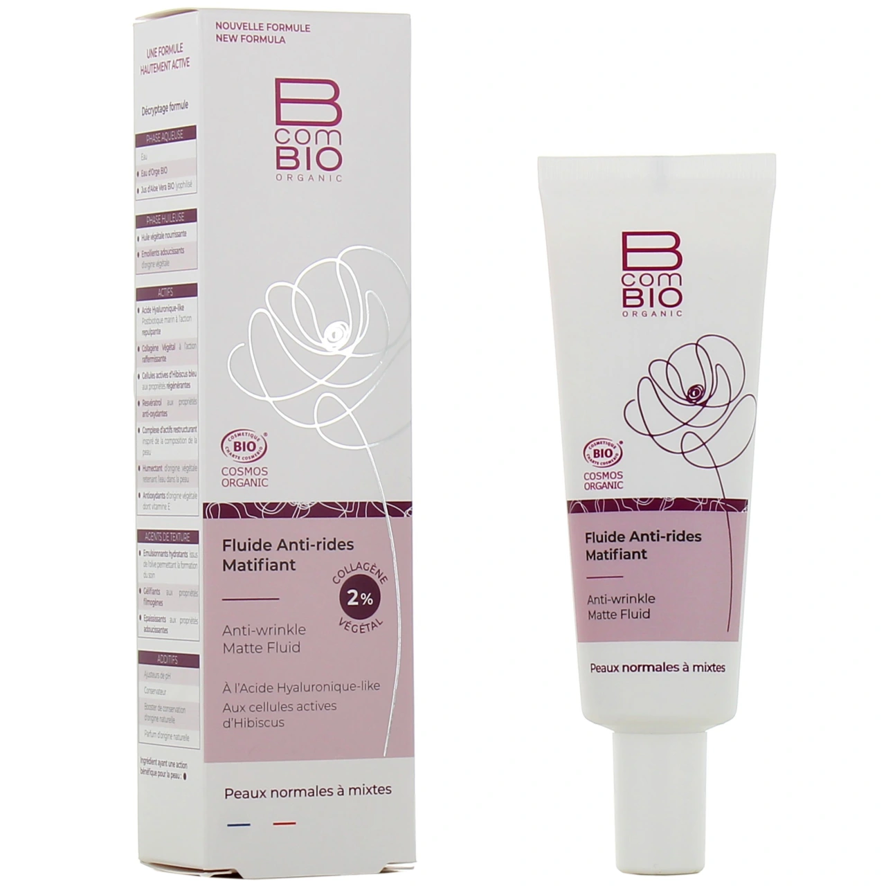 B Com Bio Fluide Anti-Rides Matifiant - B Com Bio