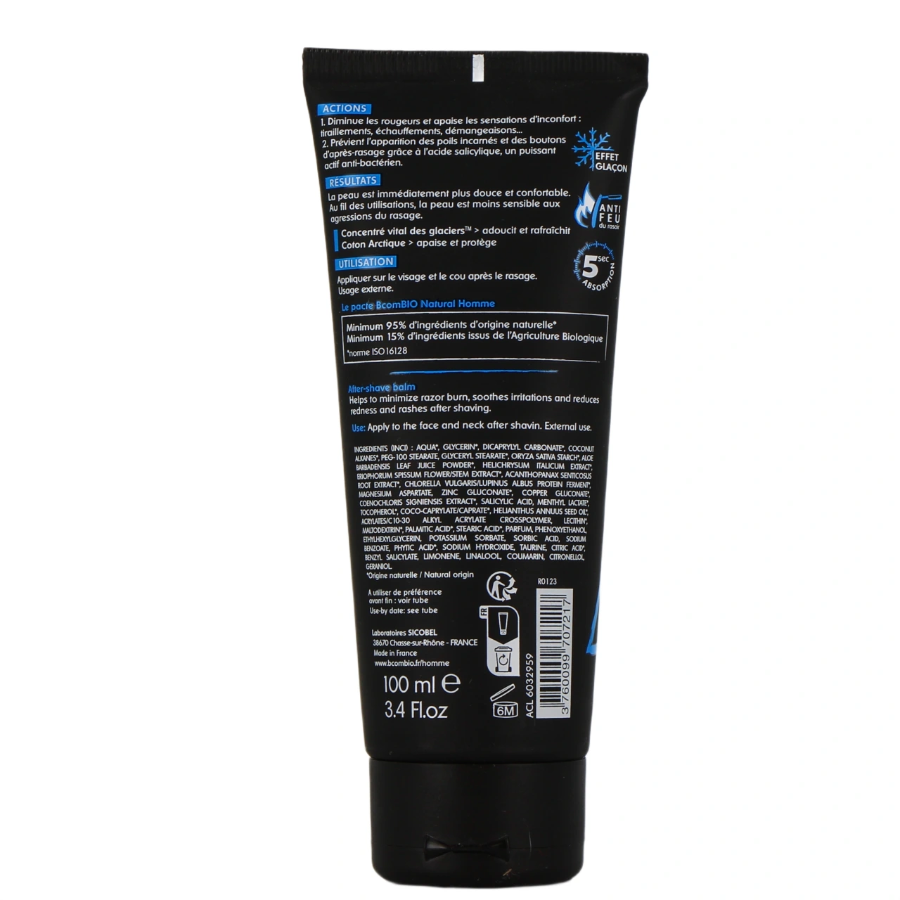 B Com Bio Homme Baume après-rasage - Vue 3
