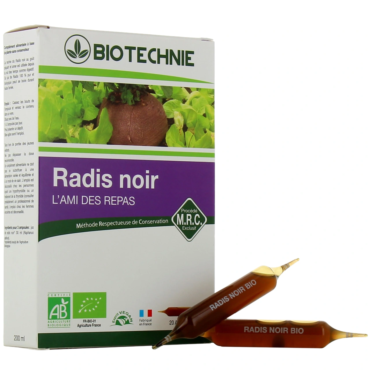B-Technie Radis Noir - Biotechnie