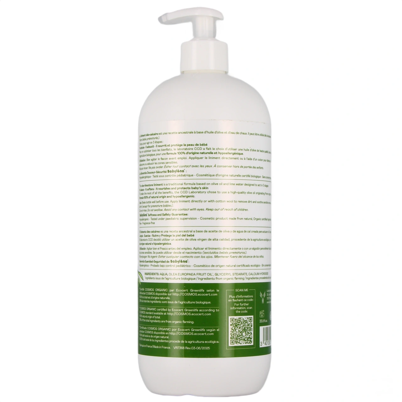 Babyléna Bio-Liniment Oléo-Calcaire - Vue 3