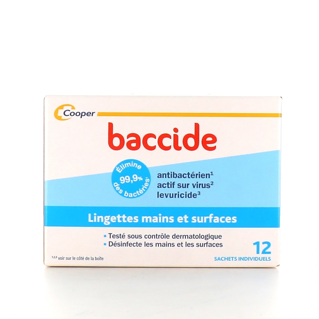 Baccide Lingettes Mains et Surfaces - Baccide