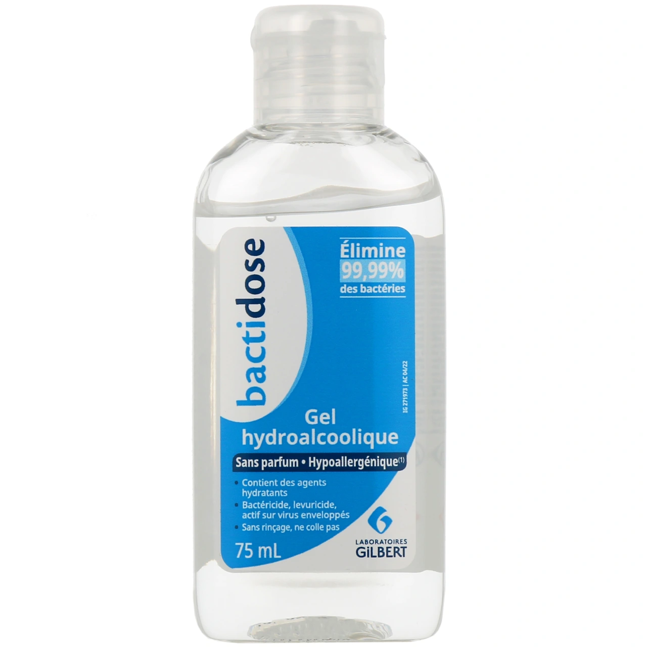 Bactidose Gel Hydroalcoolique Hygiène Mains - Vue 4
