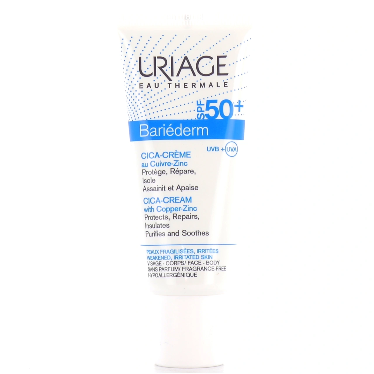 Uriage Bariederm Cica Crème SPF50+ - Vue 6