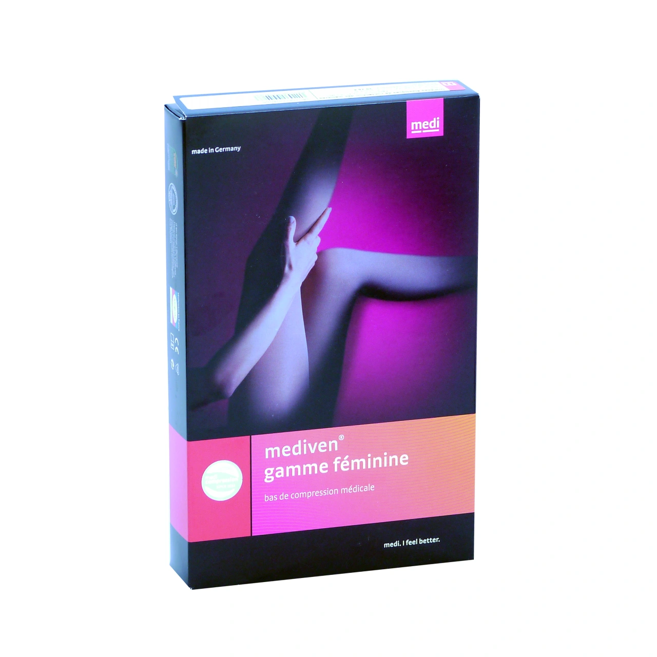Bas Autofixant Microtec Femme Semi-Opaque Classe 2 Mediven - Vue 2