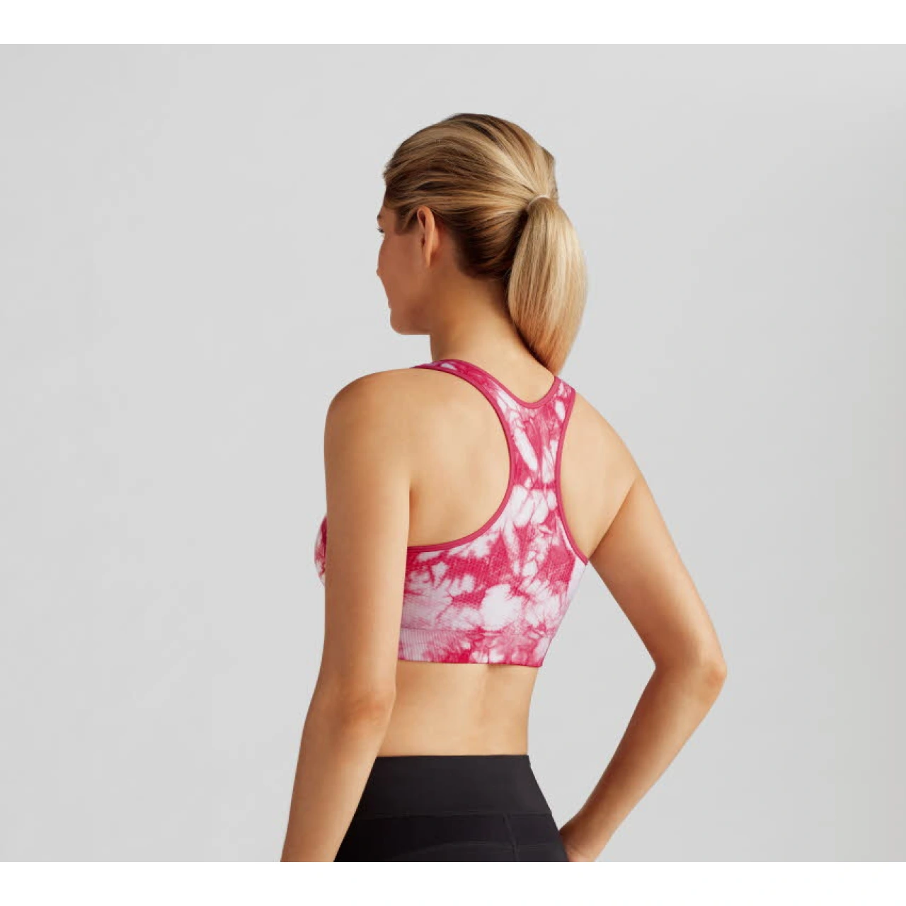 Batik Sports Bra Imprimé abricot AMOENA Active 44303 - Vue 2