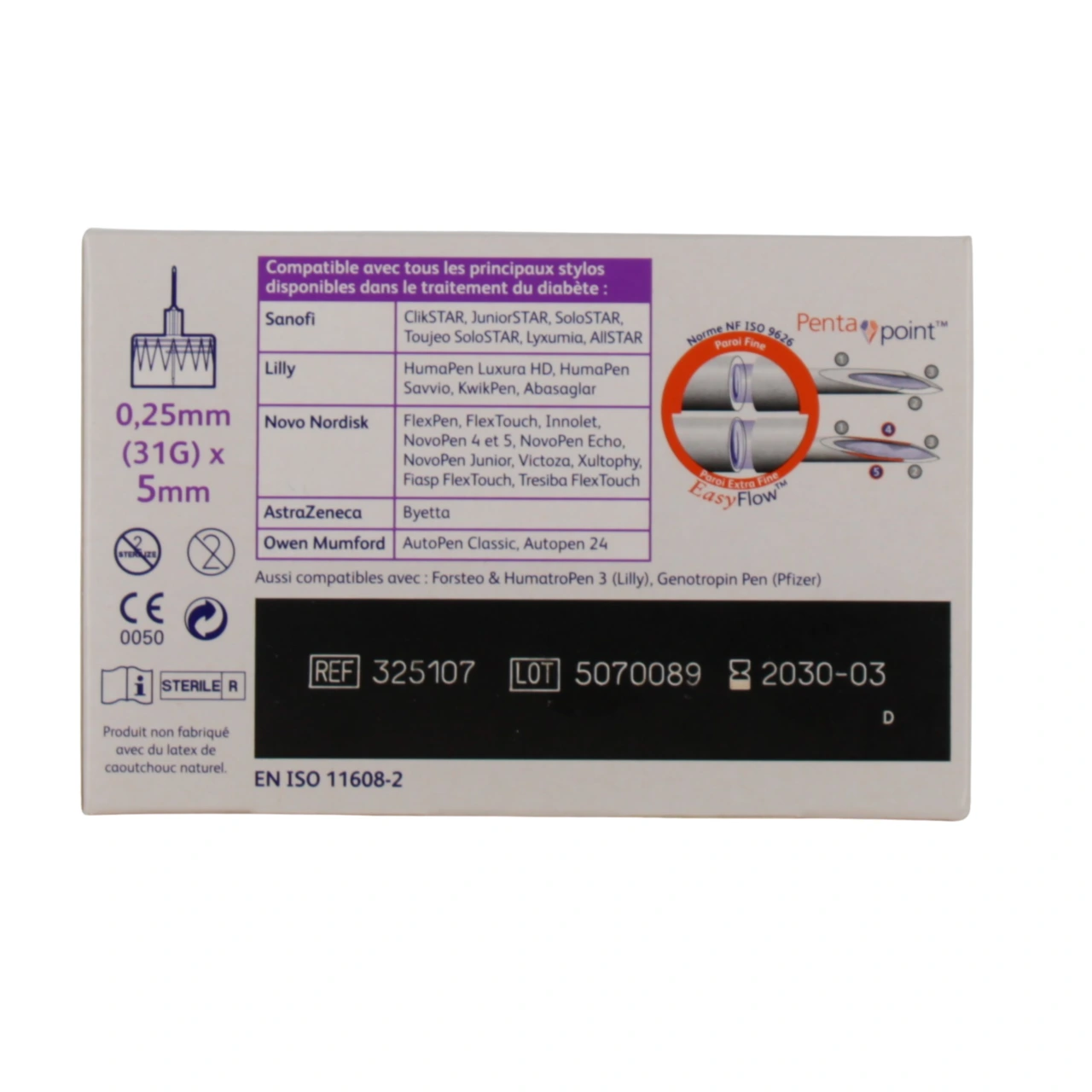 BD Medical Aiguilles à Stylos Micro-Fine Ultra - Vue 2