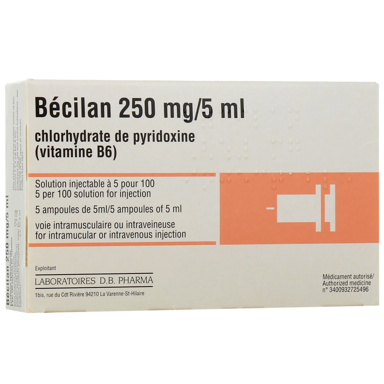 Bécilan 250mg - DB Pharma