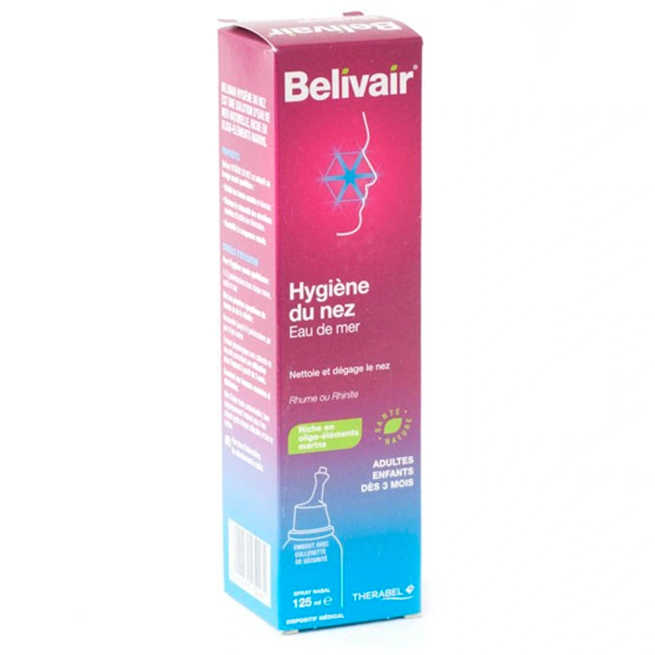 Belivair Hygiène du Nez Spray Nasal - Therabel