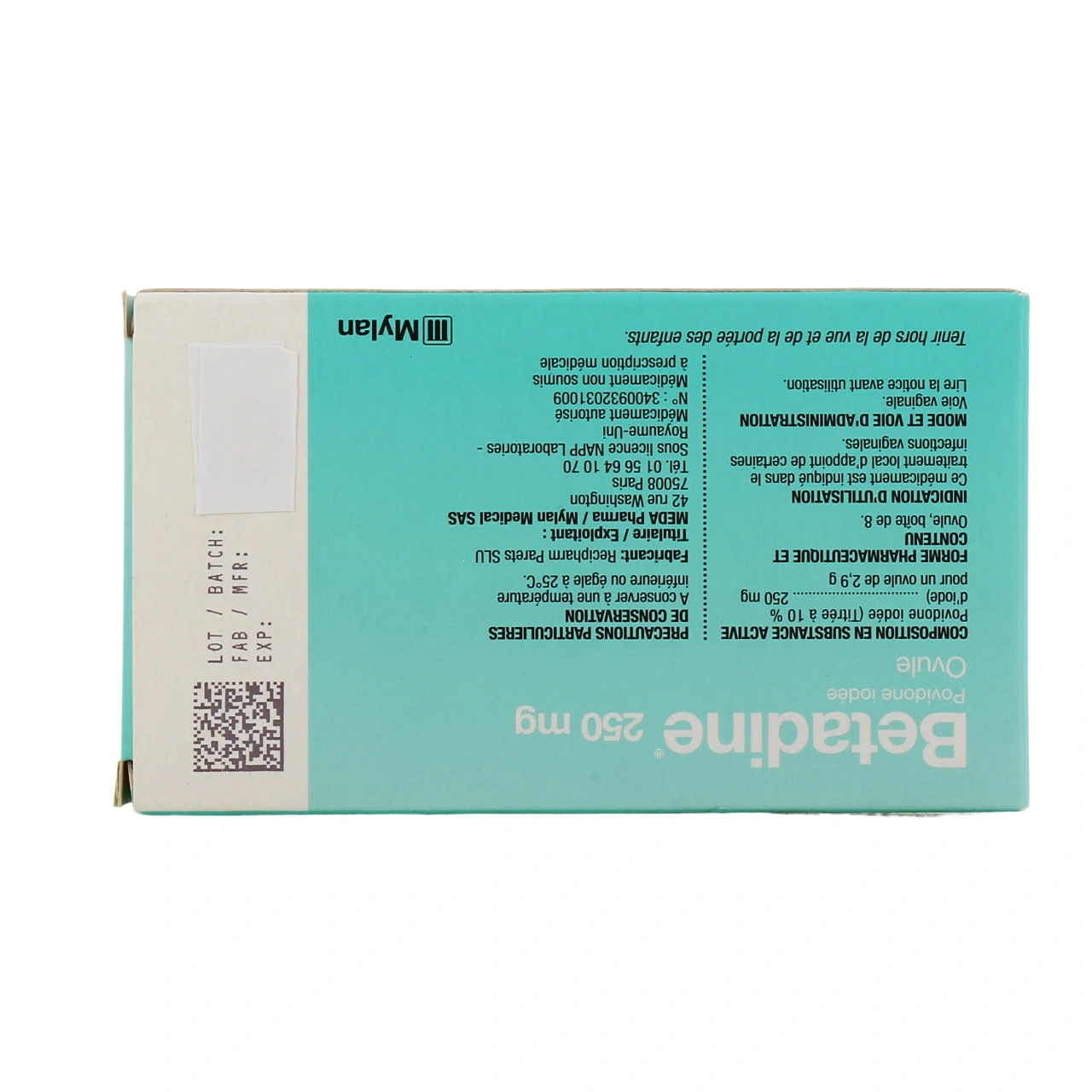 Betadine Bleue Gynecologique - Vue 4