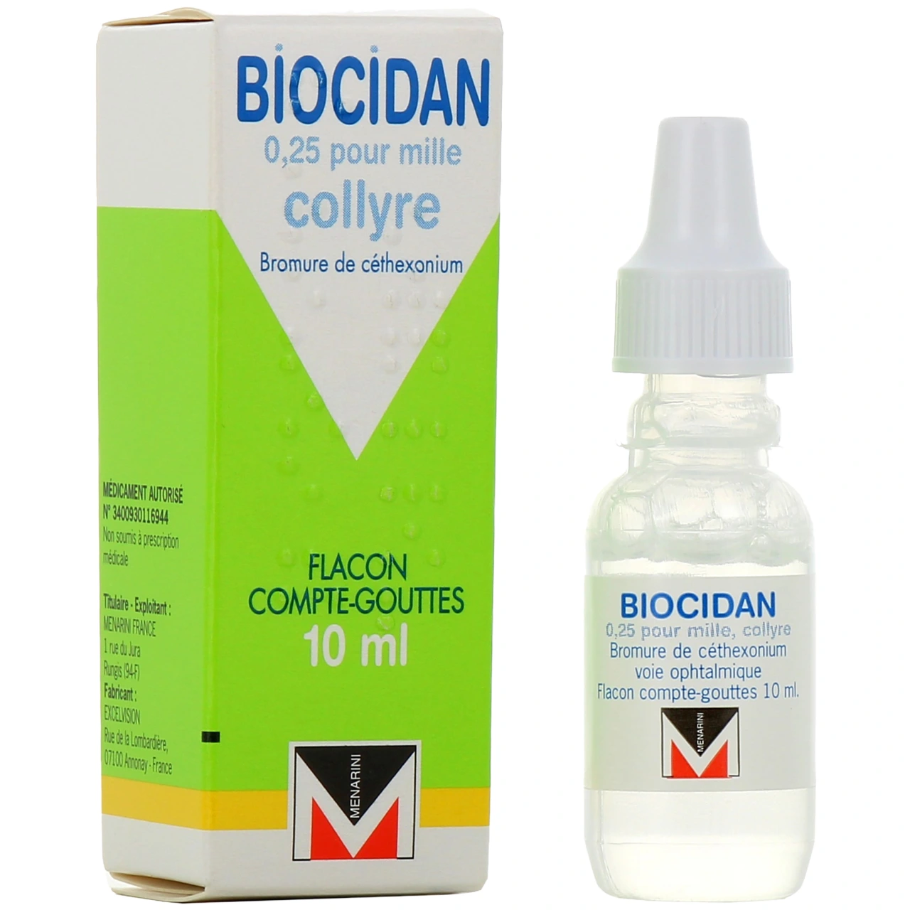 Biocidan Collyre - Menarini