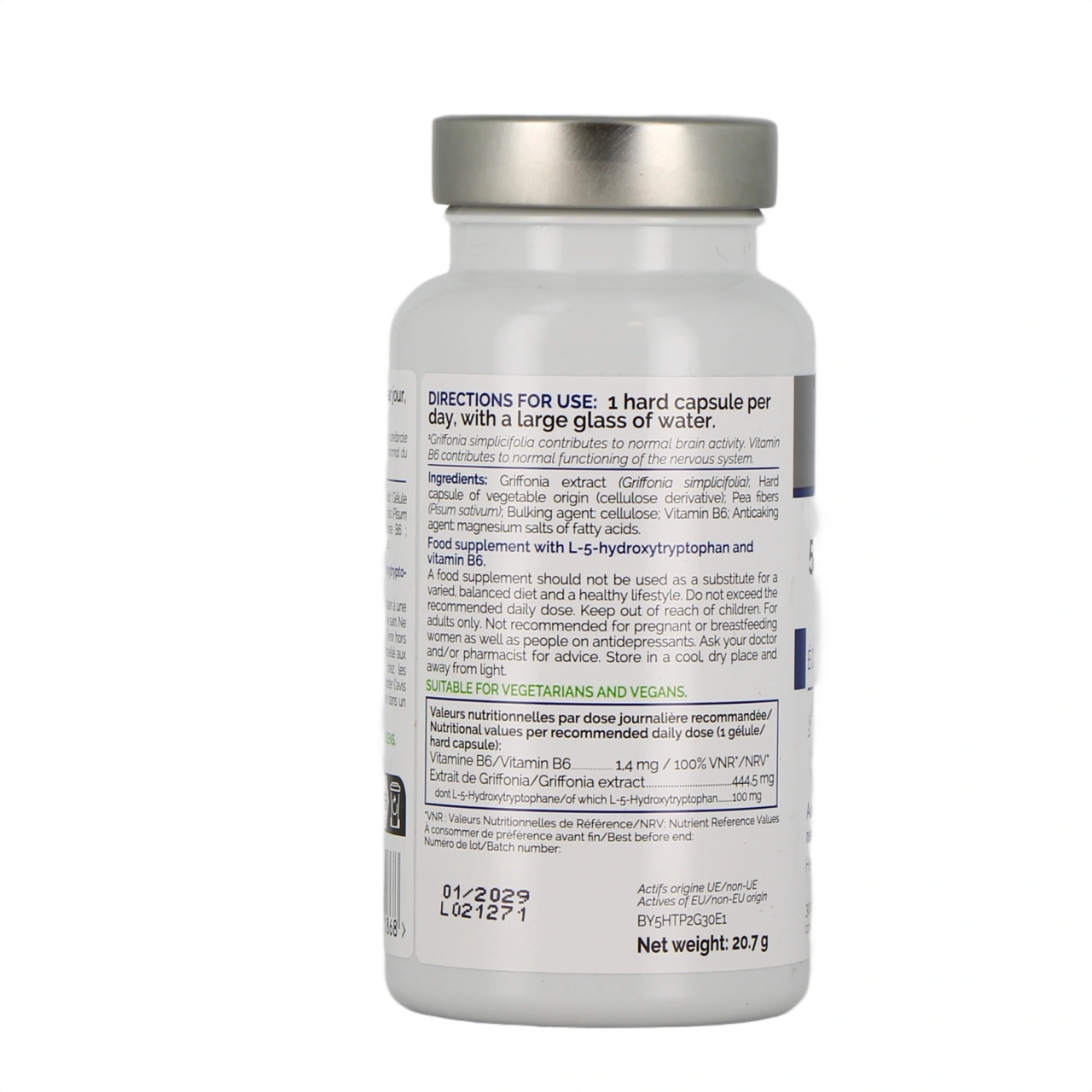 Biocyte 5-HTP 100 mg - Vue 3
