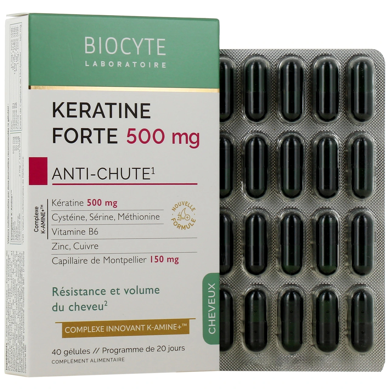 Biocyte Keratine Forte Anti-Chute - Biocyte