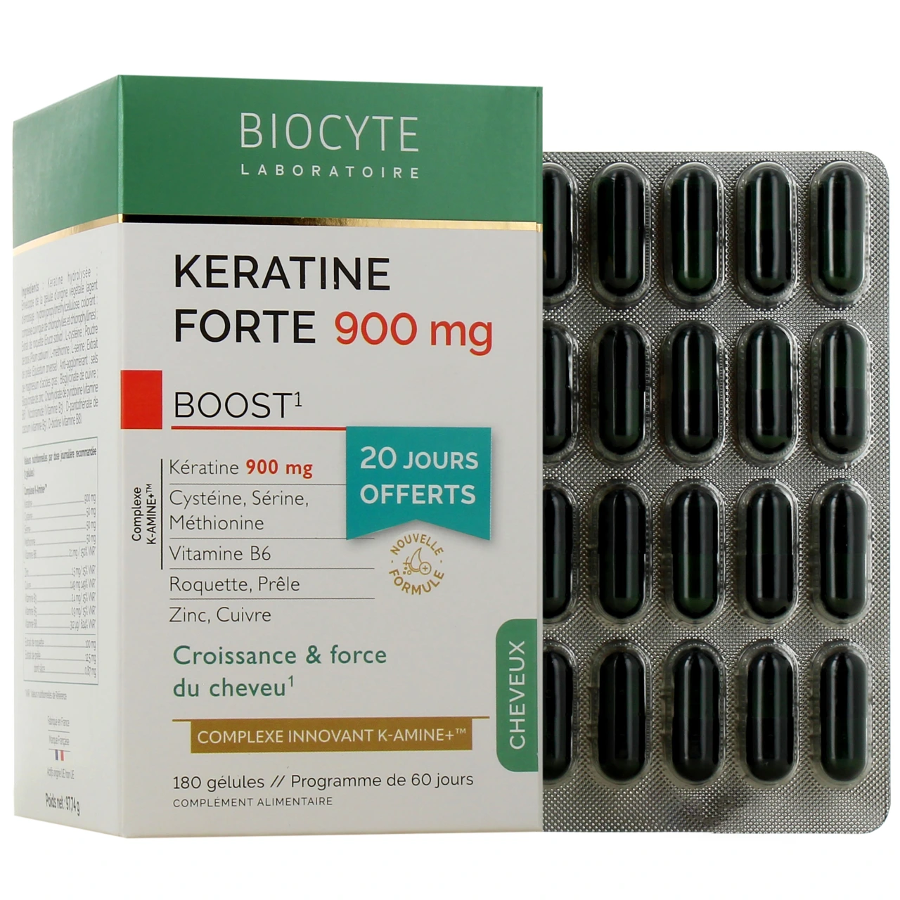Biocyte Keratine Forte Boost - Vue 4