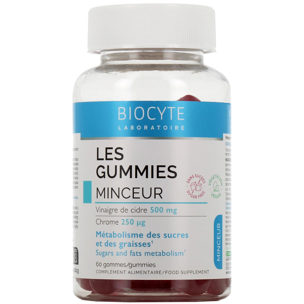 Biocyte Les Gummies Minceur Vinaigre de Cidre - Biocyte