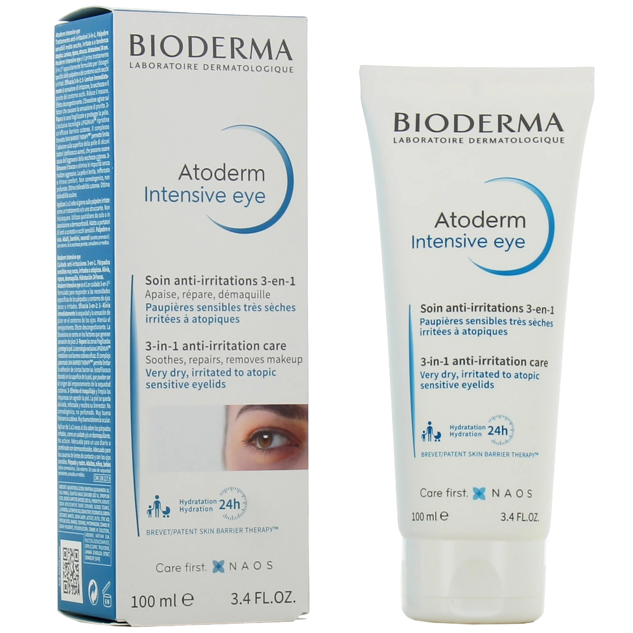 Bioderma Atoderm Intensive Eye Soin anti-irritations 3en1 - Atoderm