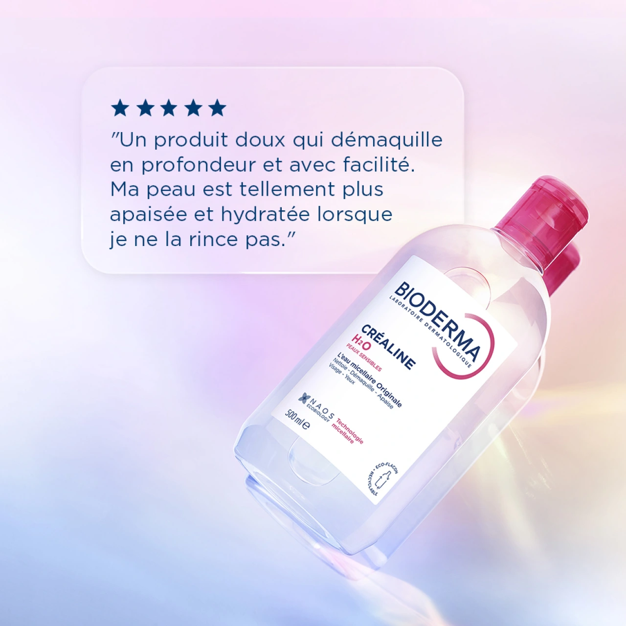 Bioderma Créaline H2O Eau micellaire démaquillante - Vue 17