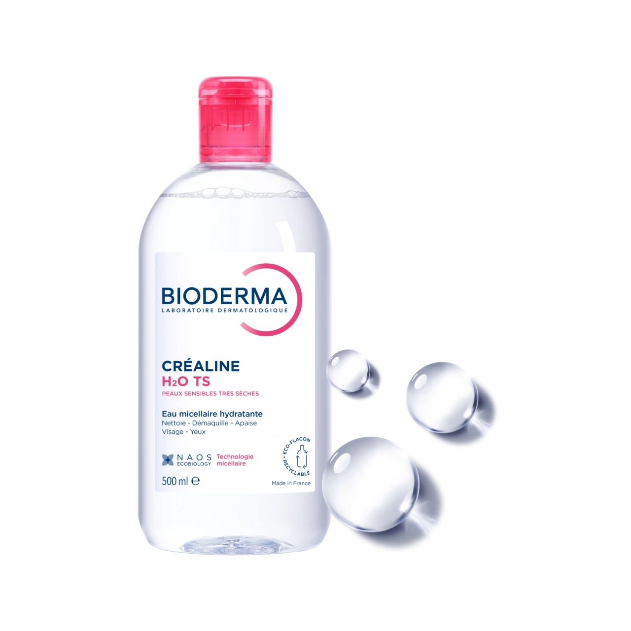 Bioderma Créaline H2O TS Eau micellaire démaquillante - Vue 11