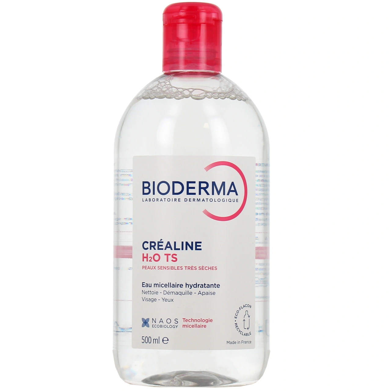 Bioderma Créaline H2O TS Eau micellaire démaquillante - Vue 8