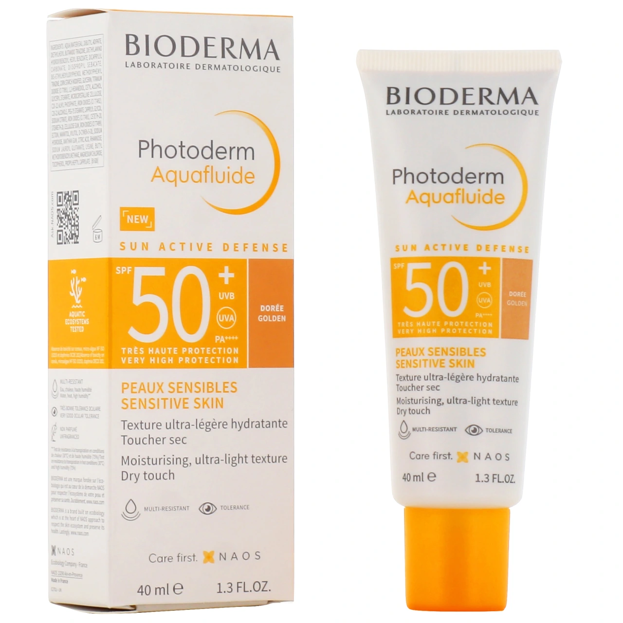 Bioderma Photoderm Aquafluide Teinte Dorée SPF 50+ - Photoderm