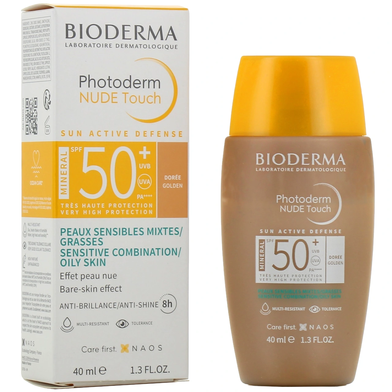 Bioderma Photoderm Nude Touch Mineral Crème solaire teintée SPF 50+ - Vue 4
