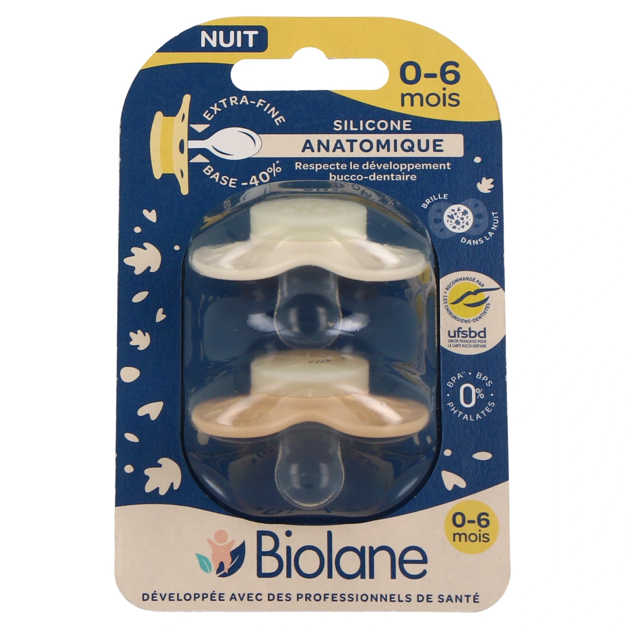 Biolane Sucette Anatomique 0-6 Mois - Vue 7