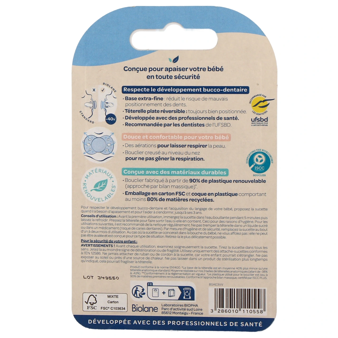 Biolane Sucette Anatomique +18 Mois - Vue 6