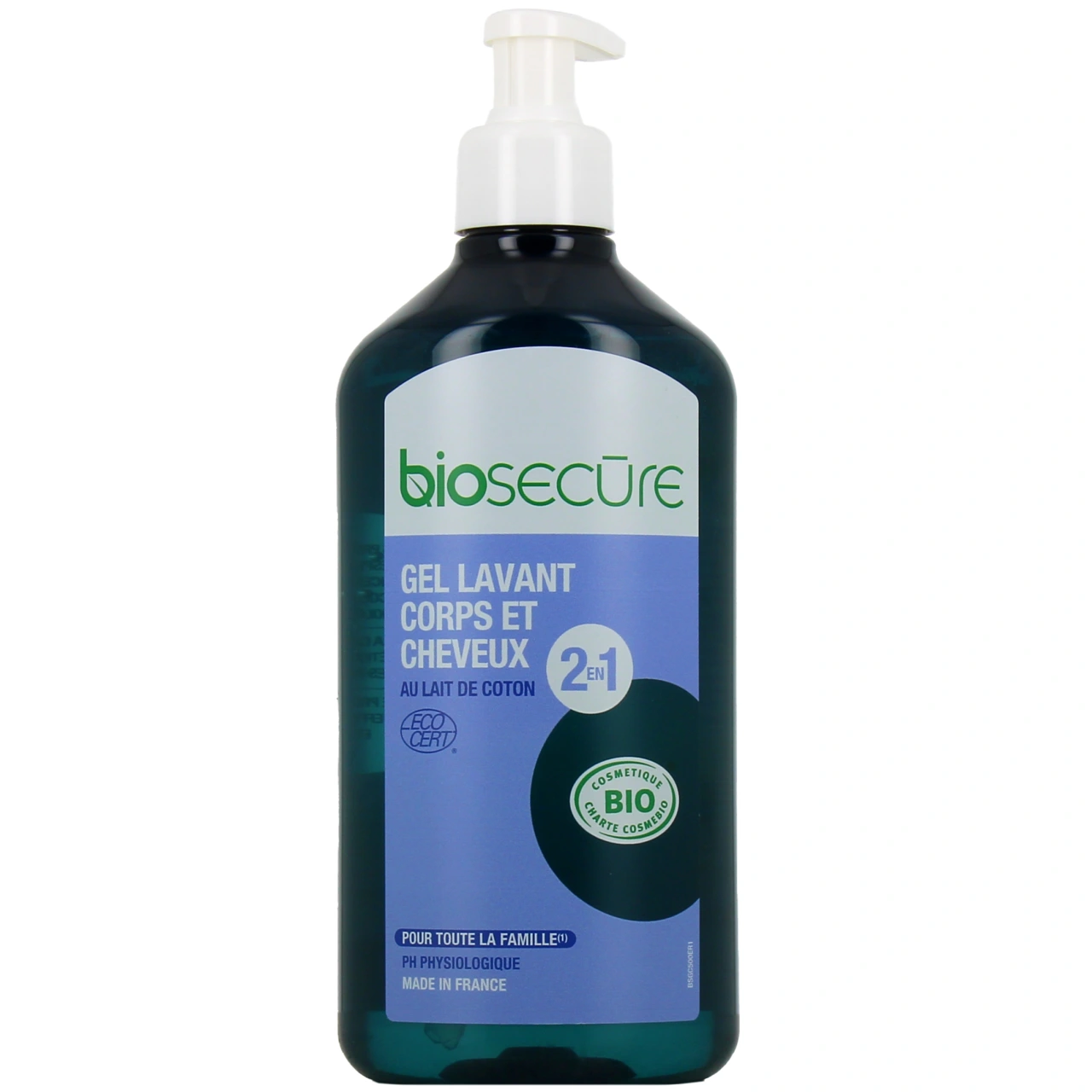Biosecure Gel Lavant Bio Corps et Cheveux - Nutrisanté