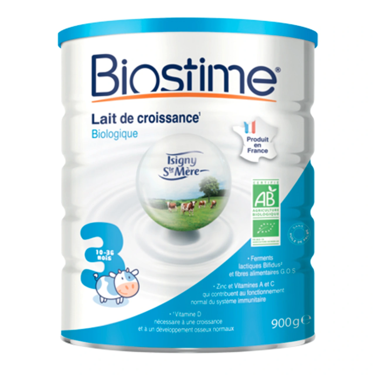 Biostime Lait en Poudre Bio 3eme âge - Vue 3