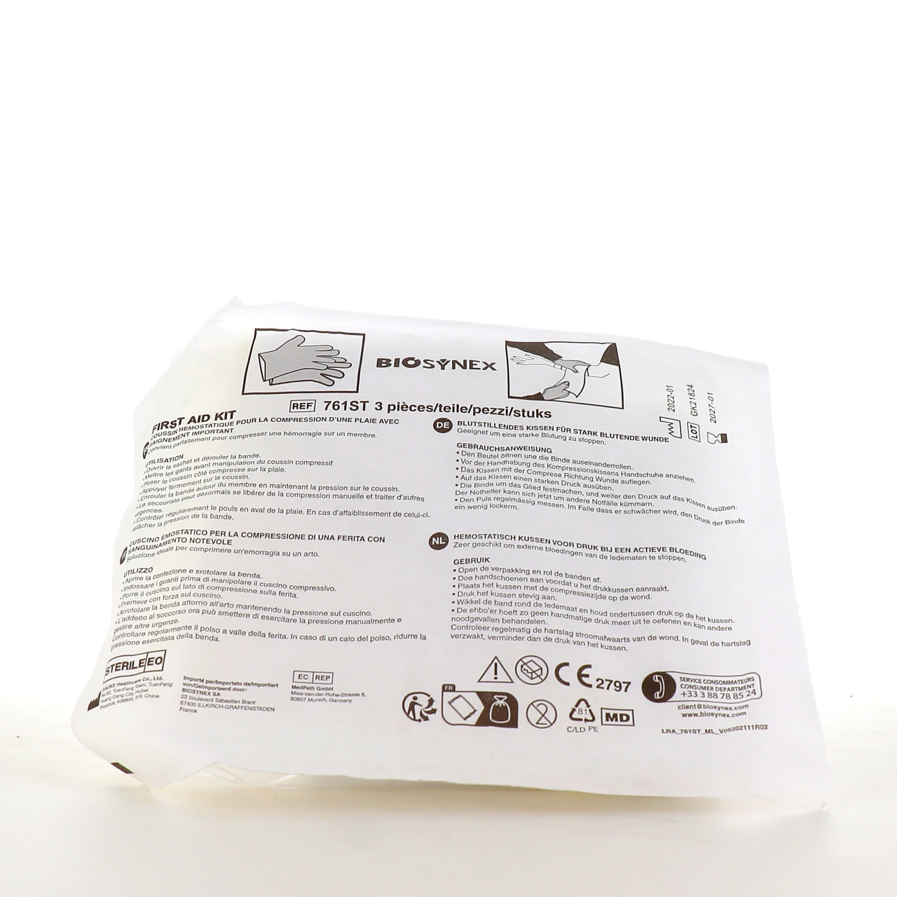 Biosynex Coussin hémostatique - Biosynex