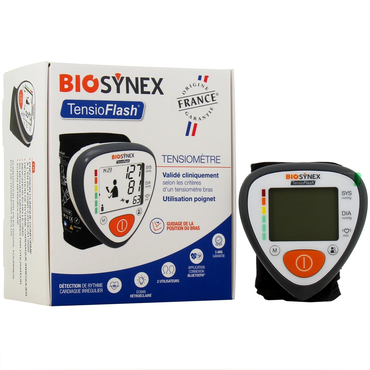 Biosynex TensioFlash Tensiomètre Poignet - Biosynex