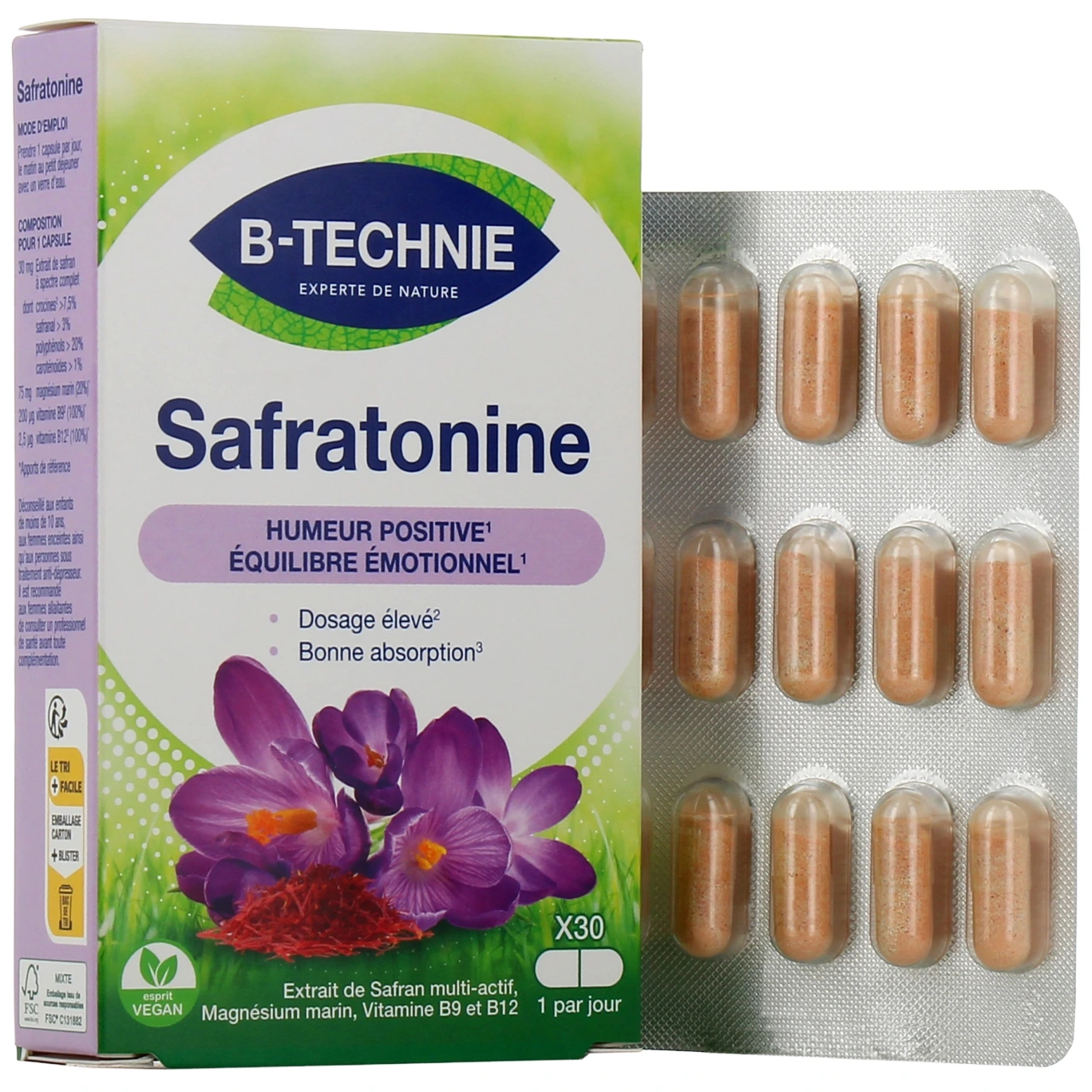 B-Technie Safratonine - Biotechnie