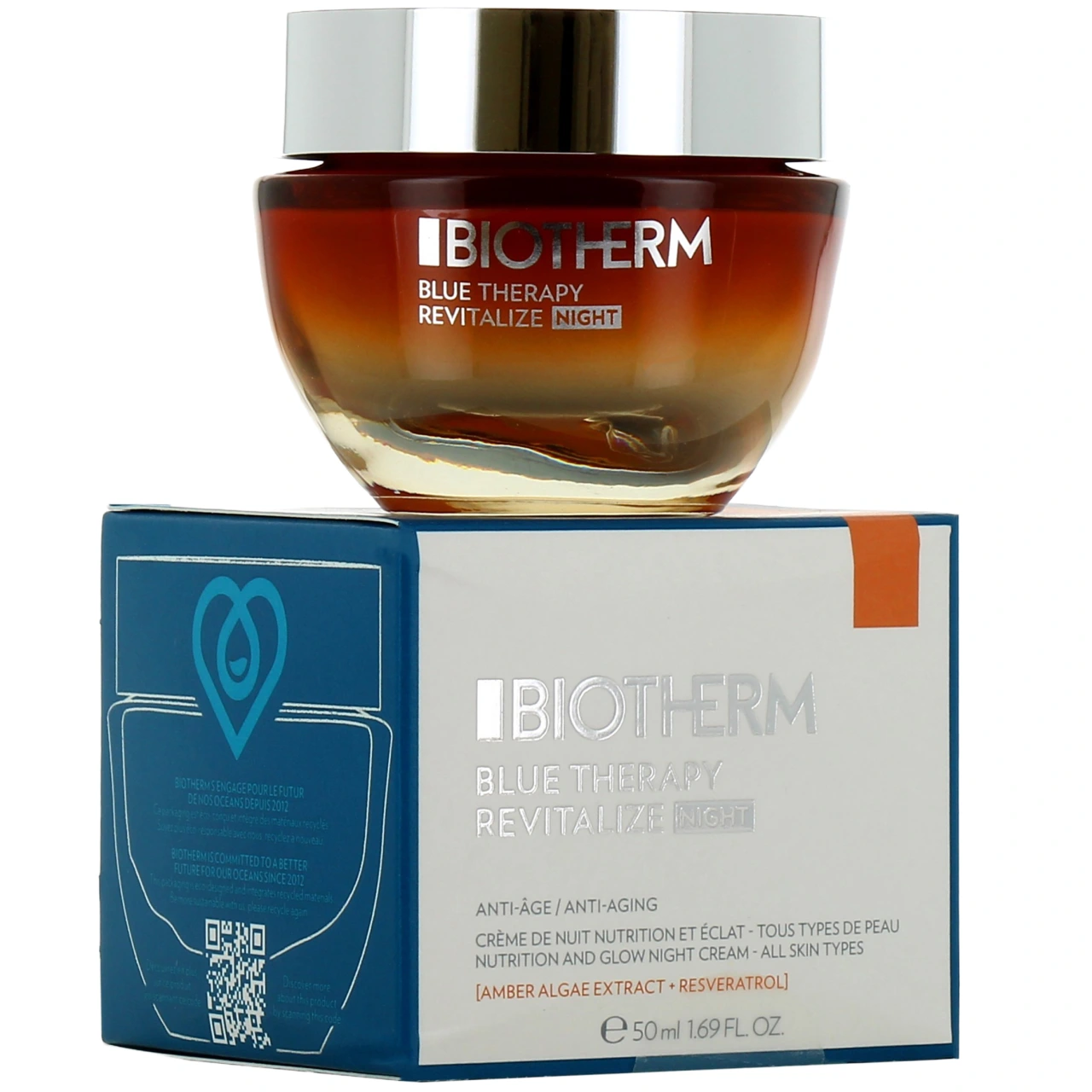 Biotherm Blue Therapy Amber Algae Crème de Nuit - Biotherm Blue Therapy