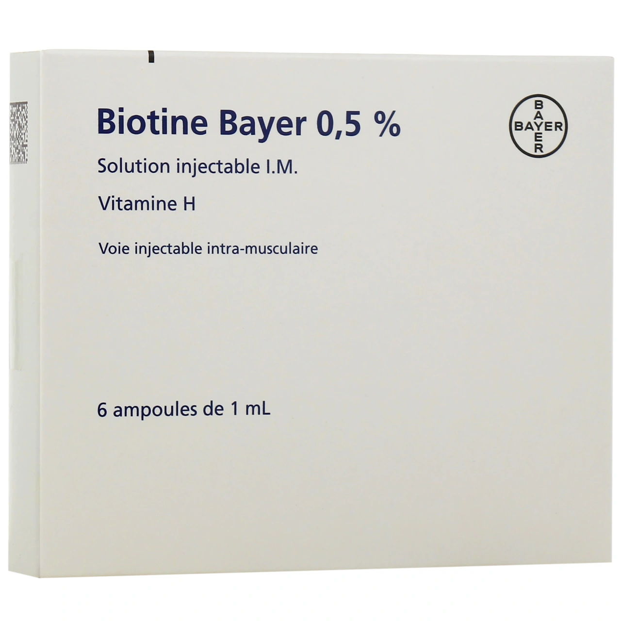 Biotine 0,5% 6 ampoules - Bayer
