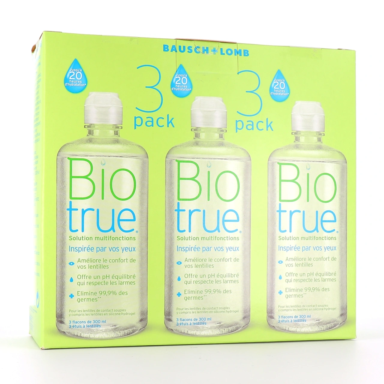 Biotrue Bausch And Lomb Solution multifonctions - Bausch and Lomb