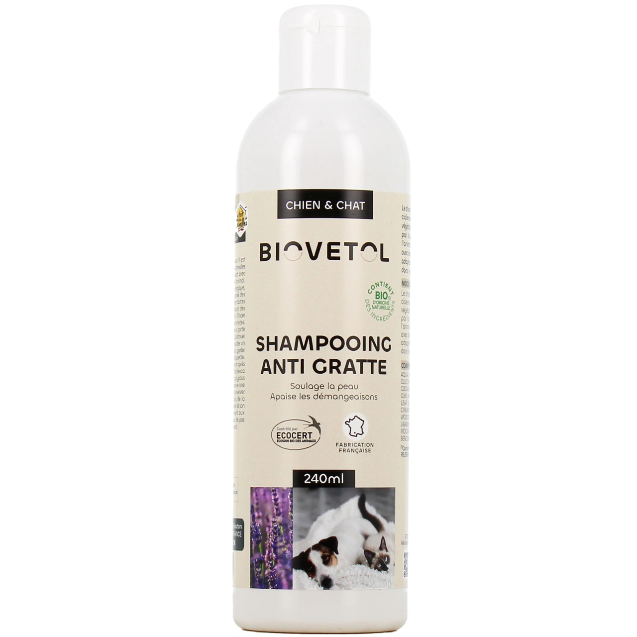 Biovetol Shampooing Anti Gratte Bio Chien & Chat - Biovetol